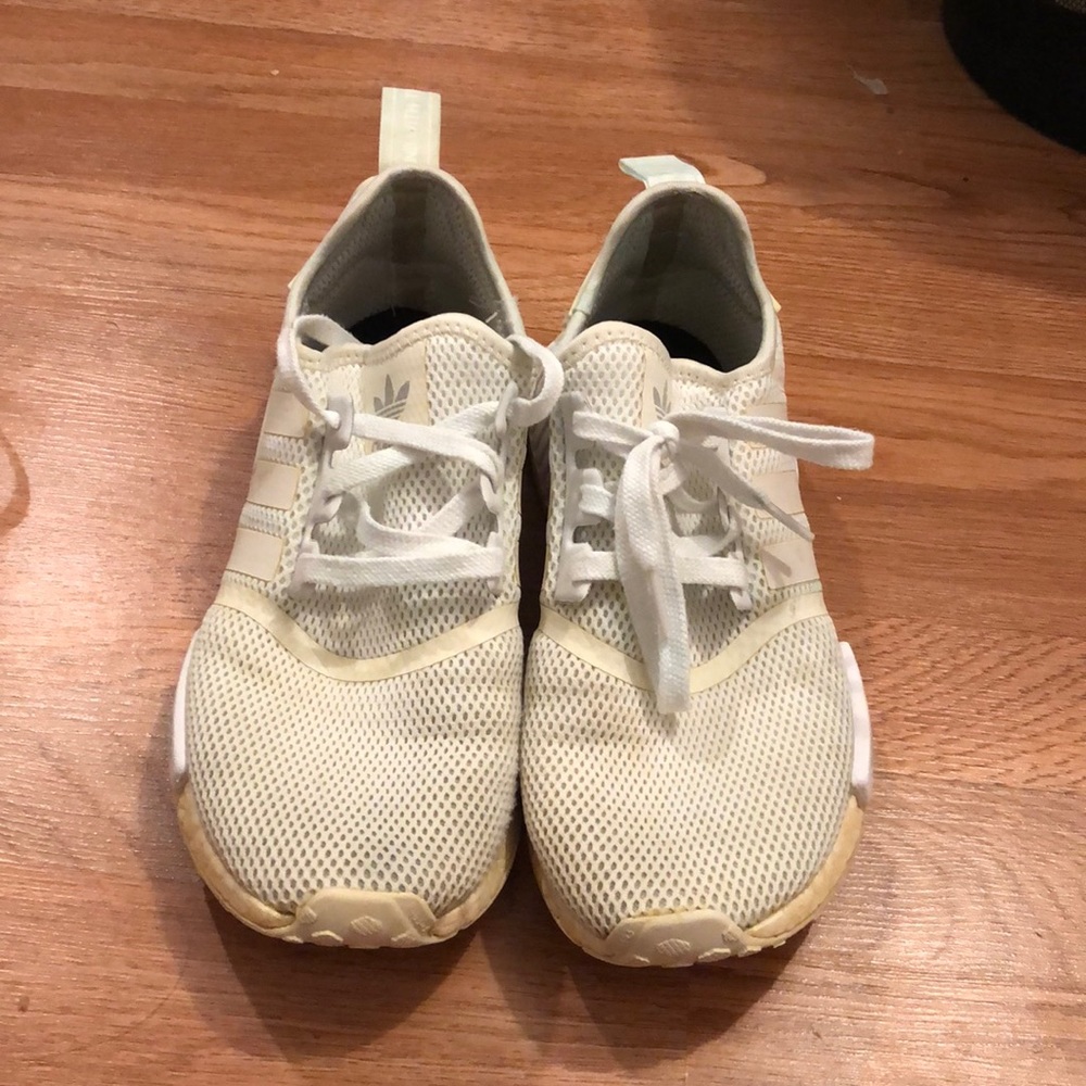 Men’s Adidas All White NMD